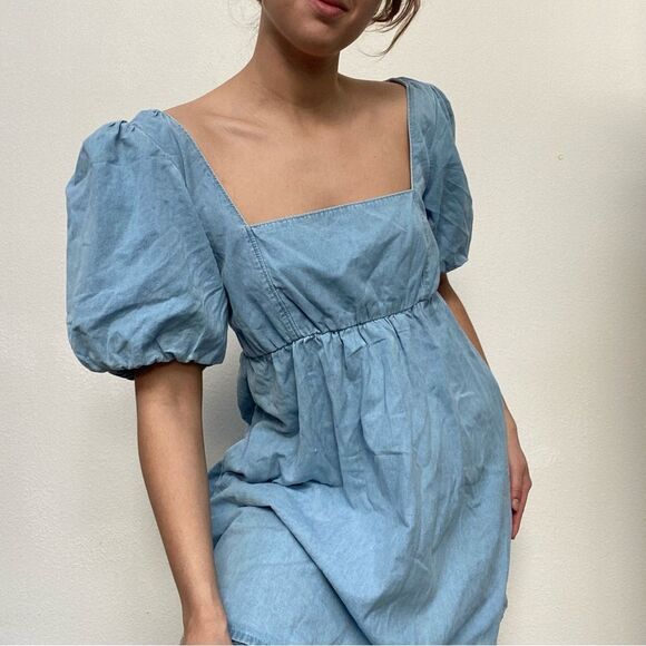 Show Me Your MuMu Denim Dress - Picture 3 of 5